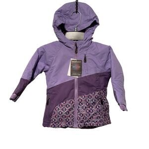SkiGear Kids Frost Insulated Winter Jacket, Lilac, 2T